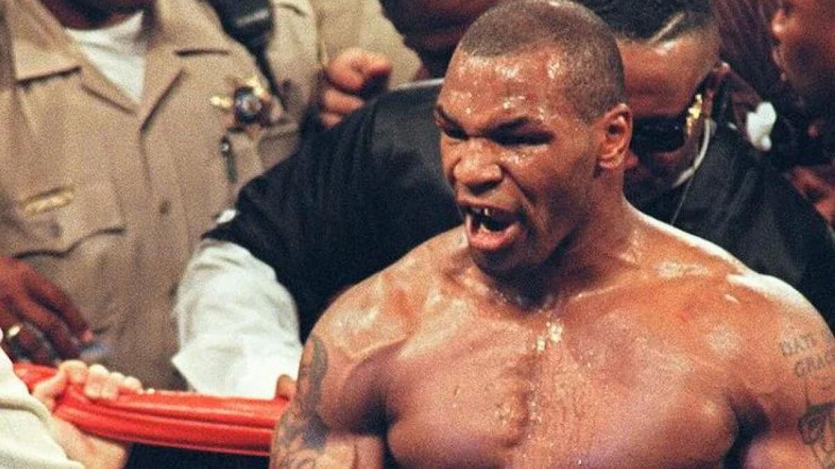 Mike Tyson, the baddest man on the planet